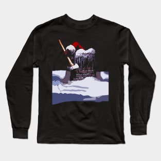 Horror Xmas Santa Long Sleeve T-Shirt